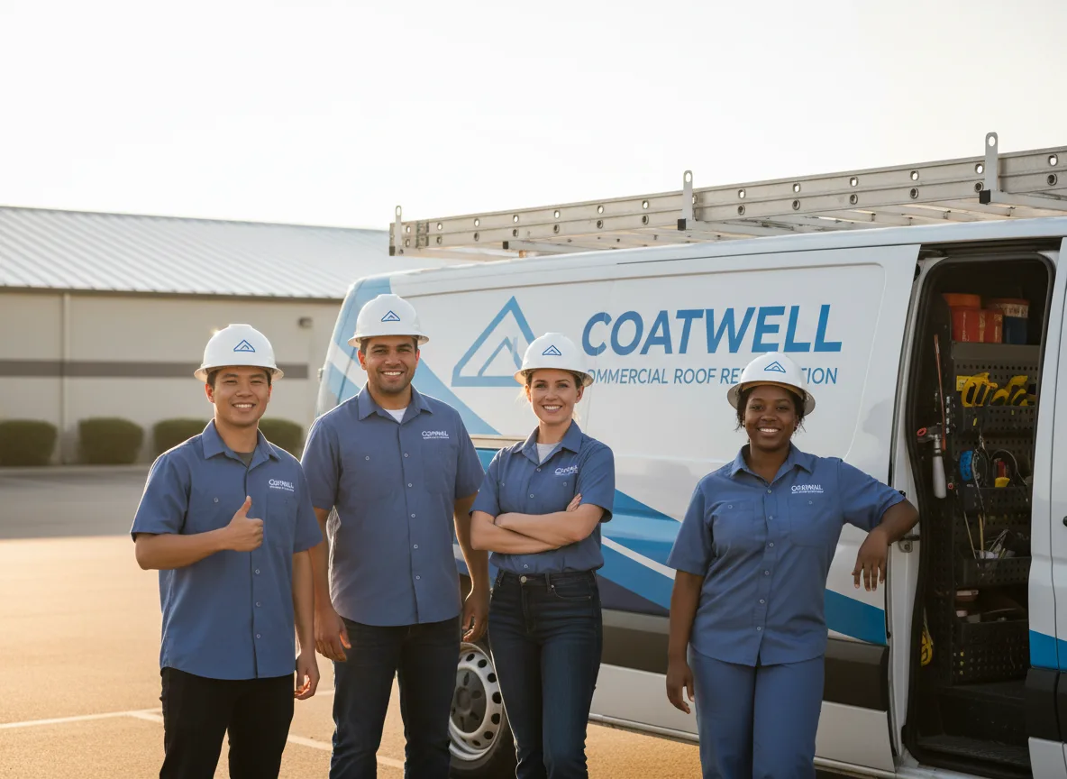 Commercial roof coating company in Gulf, NC